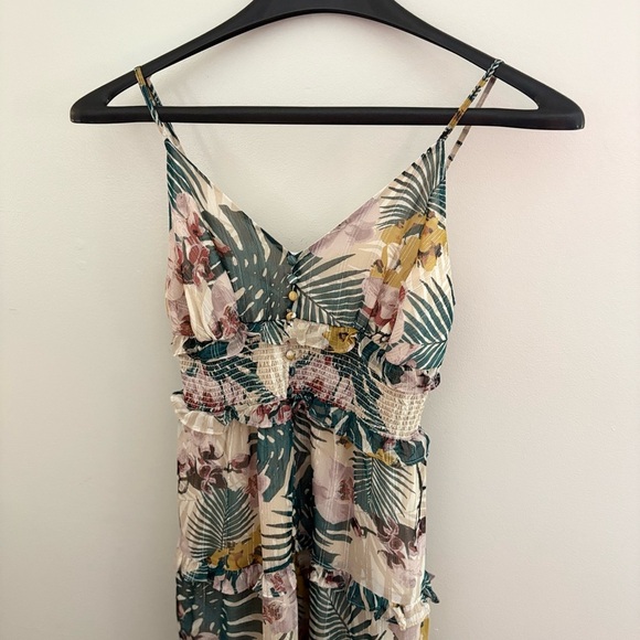 Walter Baker Arabella Tiered Spaghetti Strap Midi Dress size XS - Picture 8 of 14